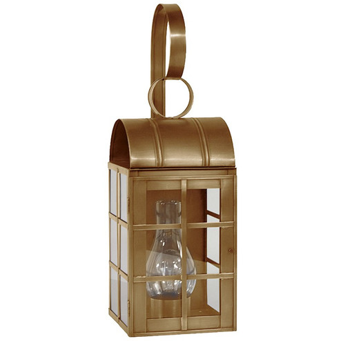 Adams One Light Wall Mount in Antique Brass (196|6151ABCIMCLR)