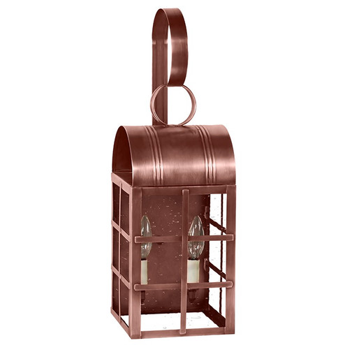 Adams Two Light Wall Mount in Antique Copper (196|6141ACLT2CSG)
