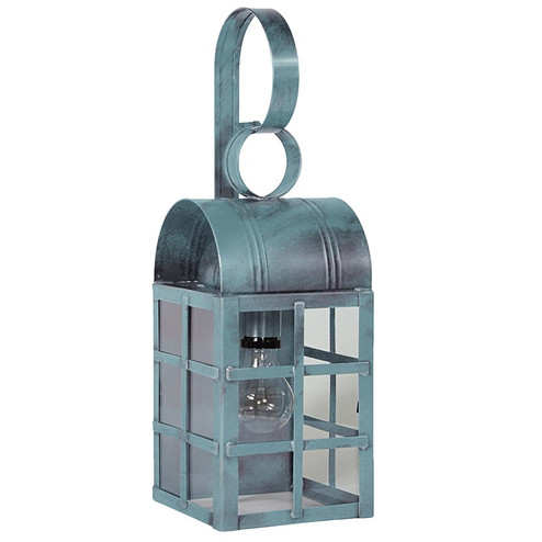 Adams One Light Wall Mount in Verdi Gris (196|6131VGMEDCLR)