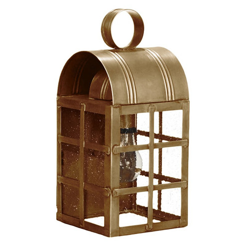 Adams One Light Wall Mount in Antique Brass (196|6131ABMEDSMGNS)