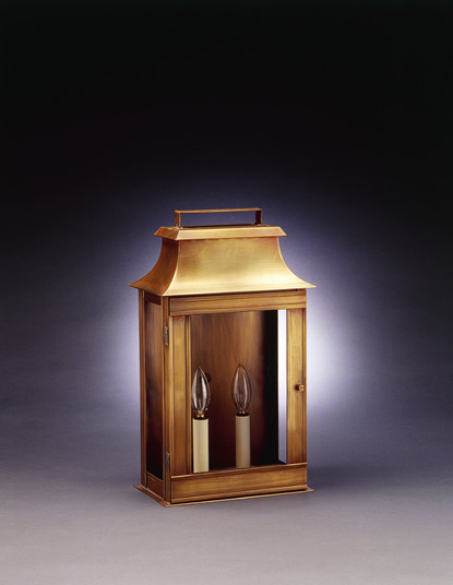 Concord Two Light Wall Mount in Antique Brass (196|5721ABLT2CLR)