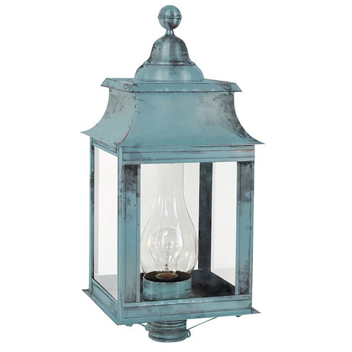 Concord One Light Post Mount in Verdi Gris (196|5653VGCIMCLR)