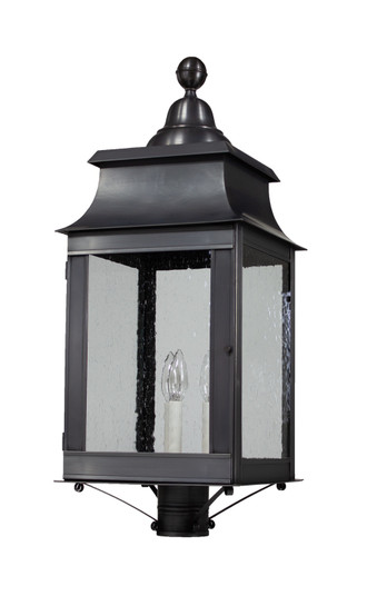 Concord Three Light Post Mount in Dark Brass (196|5653DBLT3CSG)