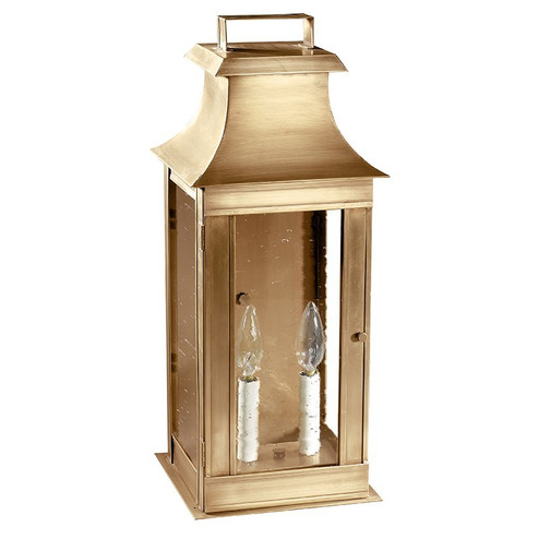 Concord Two Light Wall Sconce in Antique Brass (196|5651ABLT2CSG)