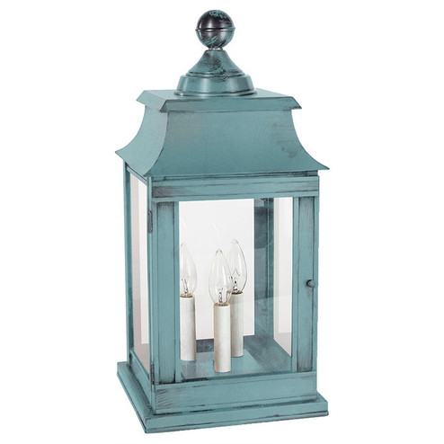 Concord Three Light Pier Mount in Verdi Gris (196|5633PVGLT3CLR)