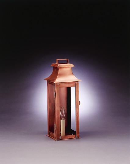 Concord One Light Wall Mount in Antique Copper (196|5621ACLT1CLR)
