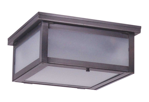 Flush Two Light Flush Mount in Dark Brass (196|4414DBMED2FST)
