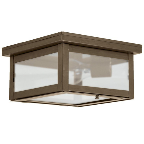 Flush One Light Flush Mount in Dark Antique Brass (196|4314DABMEDFST)