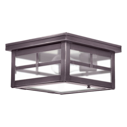Flush One Light Flush Mount in Dark Brass (196|4304DBMEDFST)