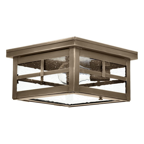 Flush One Light Flush Mount in Dark Antique Brass (196|4304DABMEDSMG)