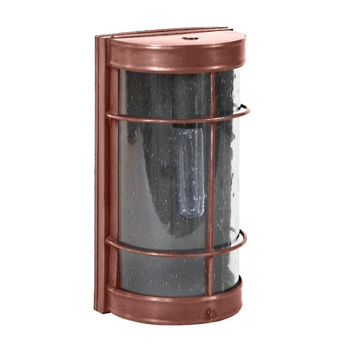 Nautical One Light Wall Sconce in Antique Copper (196|351ACMEDCSG)
