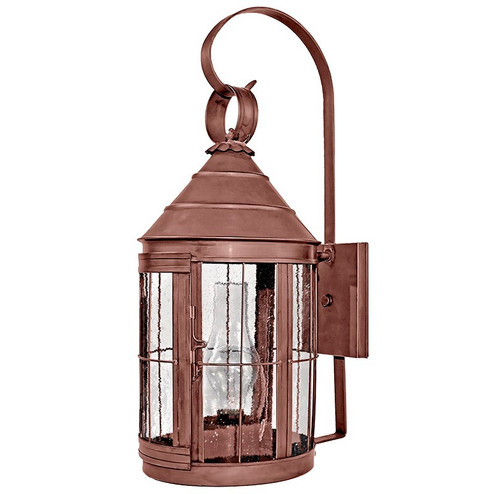 Heal One Light Wall Mount in Antique Copper (196|3337ACCIMSMG)