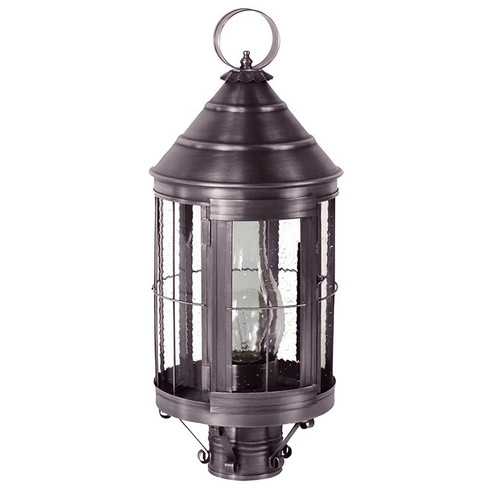 Heal One Light Post Mount in Dark Brass (196|3333DBCIMCSG)