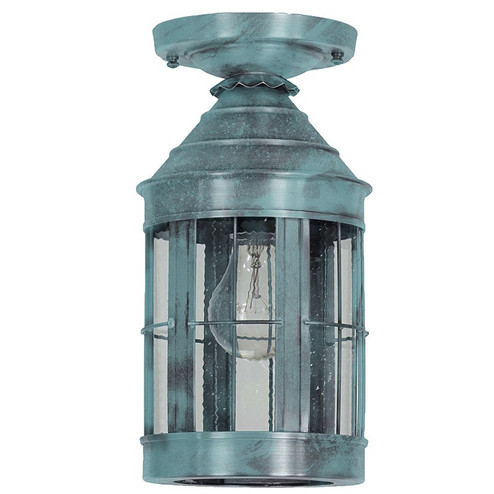 Heal One Light Flush Mount in Verdi Gris (196|3314VGMEDSMG)