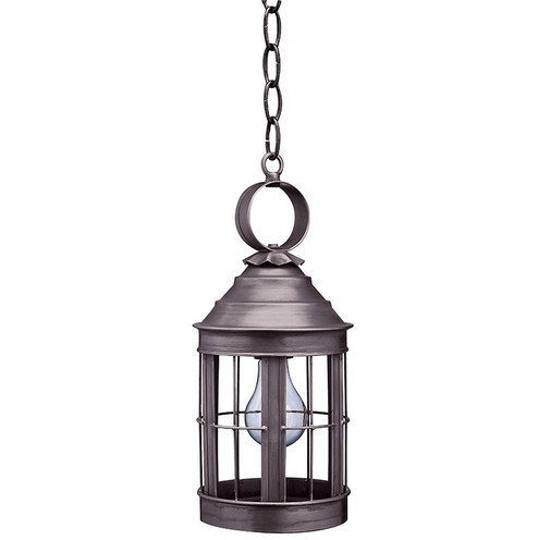 Heal One Light Hanging Lantern in Dark Brass (196|3312DBMEDCLR)