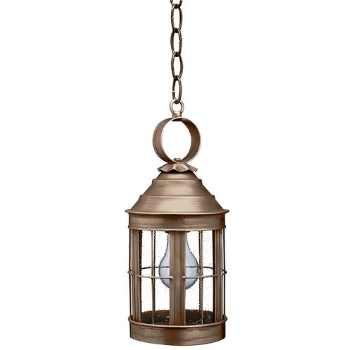 Heal One Light Hanging Lantern in Dark Antique Brass (196|3312DABMEDCSG)