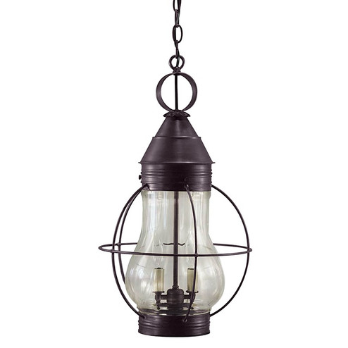 Bosc Two Light Hanging Lantern in Dark Brass (196|2742DBLT2OPT)
