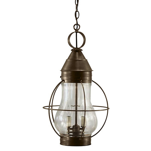 Bosc Two Light Hanging Lantern in Dark Antique Brass (196|2742DABLT2OPT)