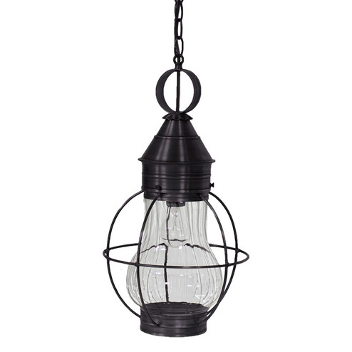Bosc One Light Hanging Lantern in Dark Brass (196|2732DBMEDOPT)