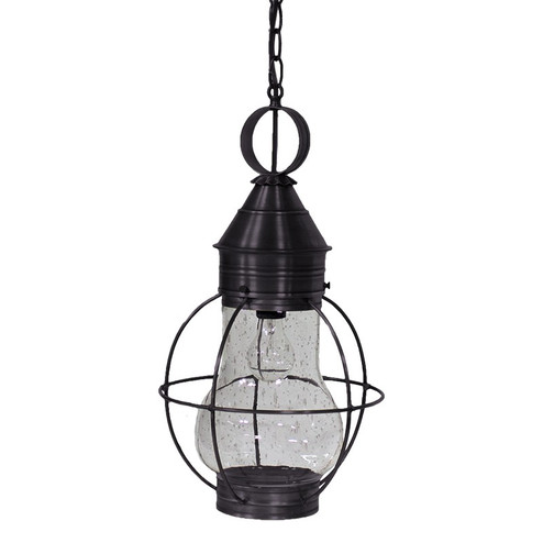 Bosc One Light Hanging Lantern in Dark Brass (196|2732DBMEDCSG)