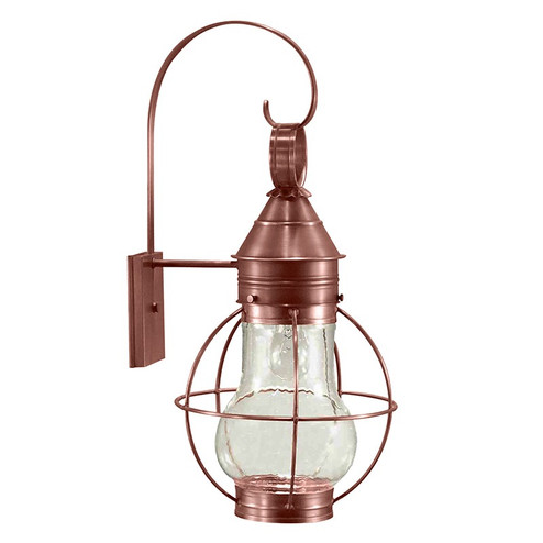 Bosc One Light Wall Mount in Antique Copper (196|2731ACMEDCSG)