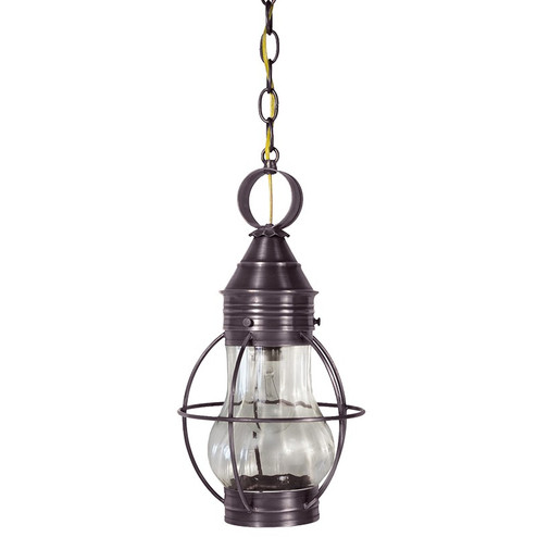 Bosc One Light Hanging Lantern in Dark Brass (196|2722DBMEDOPT)