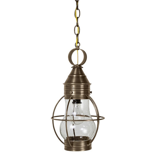 Bosc One Light Hanging Lantern in Dark Antique Brass (196|2722DABMEDCSG)
