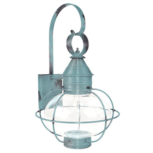 Onion One Light Wall Mount in Verdi Gris (196|2541VGMEDCLR)