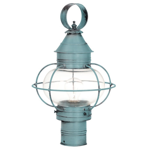 Onion One Light Post Mount in Verdi Gris (196|2533VGMEDCLR)