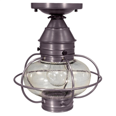 Onion One Light Flush Mount in Dark Brass (196|2524DBMEDCSG)