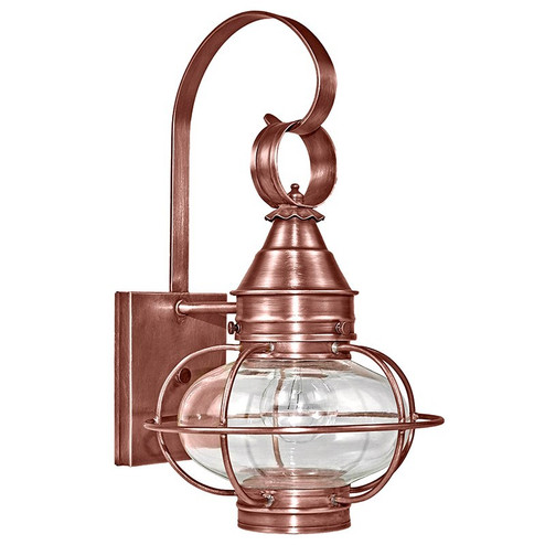 Onion One Light Wall Mount in Antique Copper (196|2521ACMEDCLR)