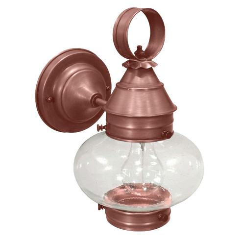 Cageless One Light Wall Mount in Antique Copper (196|2025ACMEDCSG)