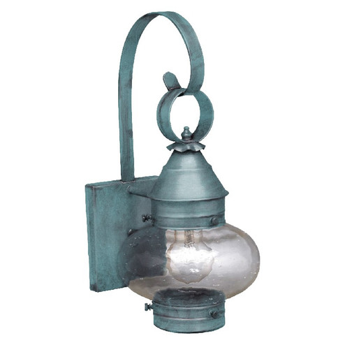 Cageless One Light Wall Mount in Verdi Gris (196|2021VGMEDCSG)