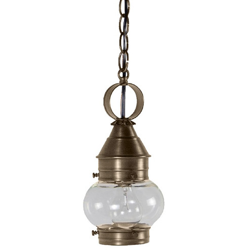 Cageless One Light Hanging Lantern in Dark Antique Brass (196|2012DABMEDCLR)