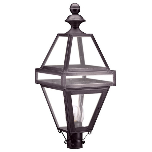 Boston One Light Post Mount in Dark Brass (196|1223DBCIMFST)