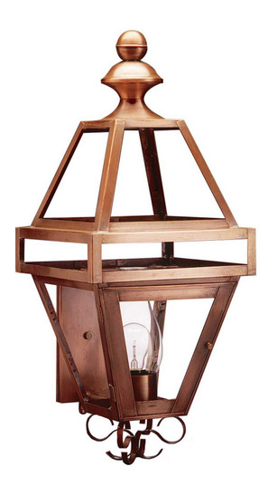 Boston One Light Wall Mount in Antique Copper (196|1221ACCIMCLR)