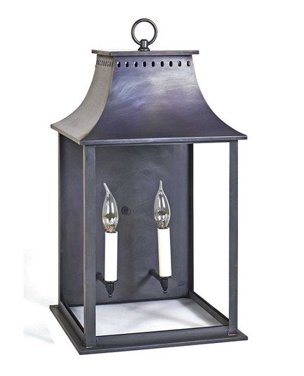 Rockland Two Light Wall Mount in Dark Brass (196|11331DBLT2CLR)