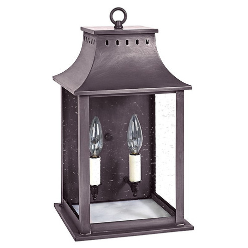 Rockland Two Light Wall Mount in Dark Brass (196|11311DBLT2CSG)