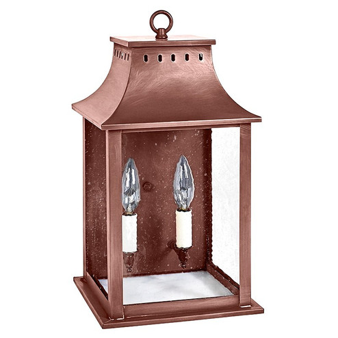 Rockland Two Light Wall Mount in Antique Copper (196|11311ACLT2SMG)