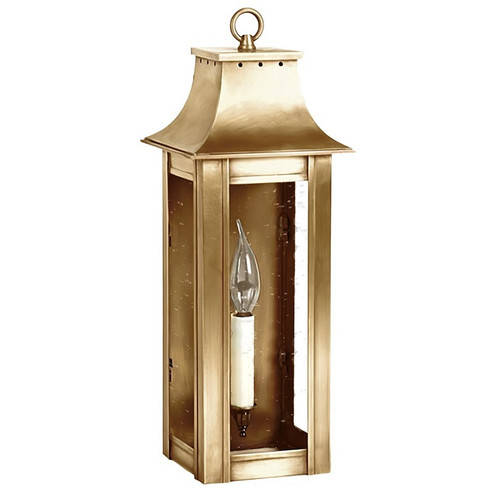 Coplin One Light Wall Mount in Antique Brass (196|11211ABLT1CSG)