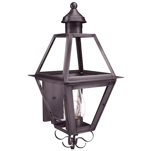Boston One Light Wall Mount in Dark Brass (196|1061DBCIMCLR)