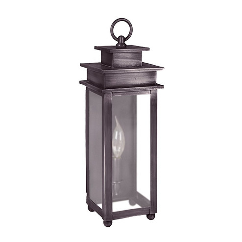 Ellis One Light Wall Mount in Dark Brass (196|10611DBLT1CLR)