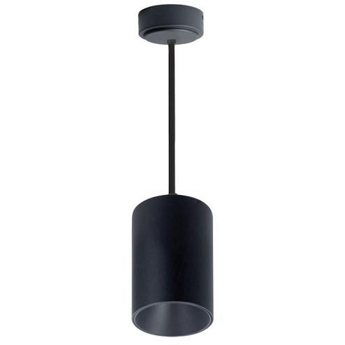 Cylinder Ilene LED Pendant in Black (167|NYLM5ST27XBBLE448)