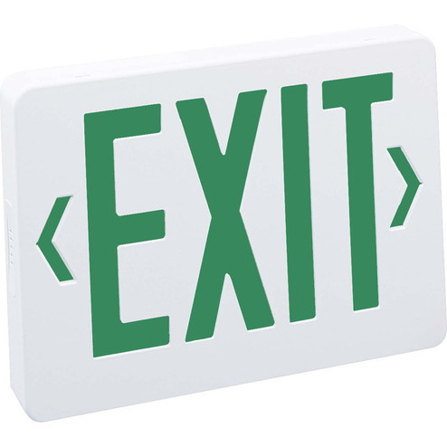 Exit LED Exit Sign in White (167|NX503LEDG)