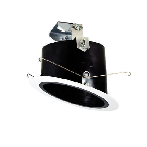 Rec Slope 6'' Trim Recessed in Black/White (167|NTP614B45)