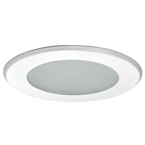 Rec Inc 5'' Trim 5'' Flat Lens W/ Metal Trim & Bracket in White (167|NT5026W)