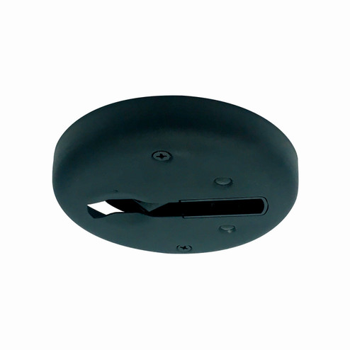 Track Syst & Comp-1 Cir Round Monopoint Canopy For Track Head W/ Double Locking Adapter in Black (167|NT380B)