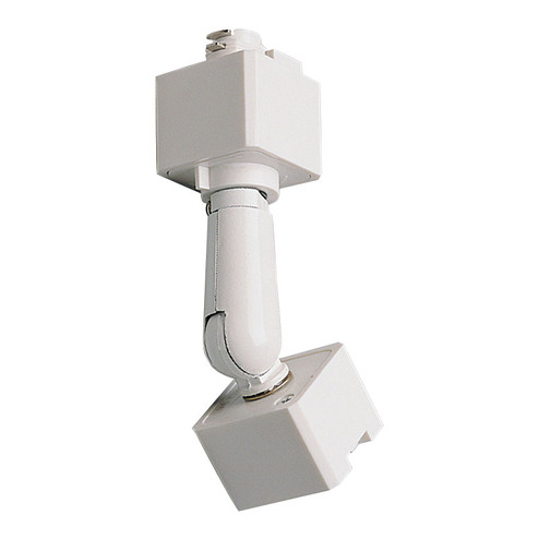 Track Syst & Comp-1 Cir Slope Adapter For 3 Wire Track Head, 1 Or 2 Circuit Track, in White (167|NT333W)