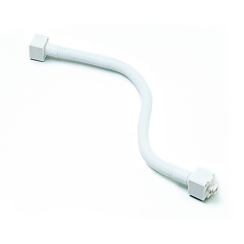 Track Syst & Comp-1 Cir 18'' Flexible Extension Rod, 1 Or 2 Circuit Track in White (167|NT330W)