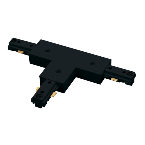 Track Syst & Comp-1 Cir T Connector, Left, 1 Circuit Track in Black (167|NT314BL)